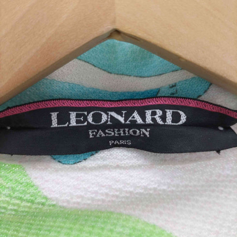 レオナール LEONARD フラワー 1Bシングルテーラードジャケット レディース 11AR