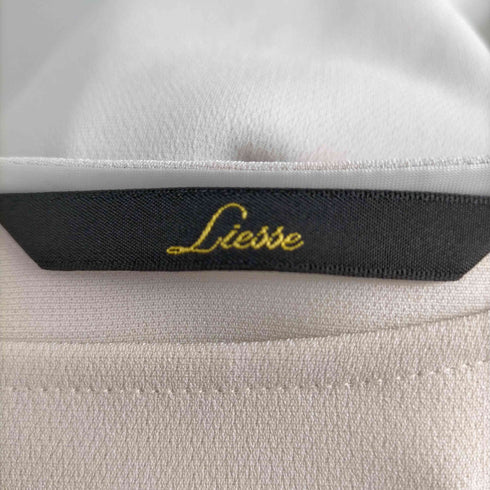 リエス Liesse リアセテートプルオーバーブラウス レディース