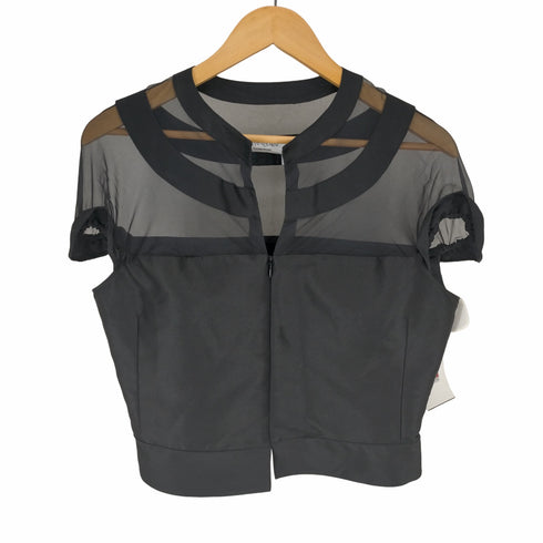 イヴサンローラン Yves Saint Laurent 09SS シルク混 レース切替シャツブラウス レディース F40