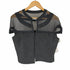 イヴサンローラン Yves Saint Laurent 09SS シルク混 レース切替シャツブラウス レディース F40