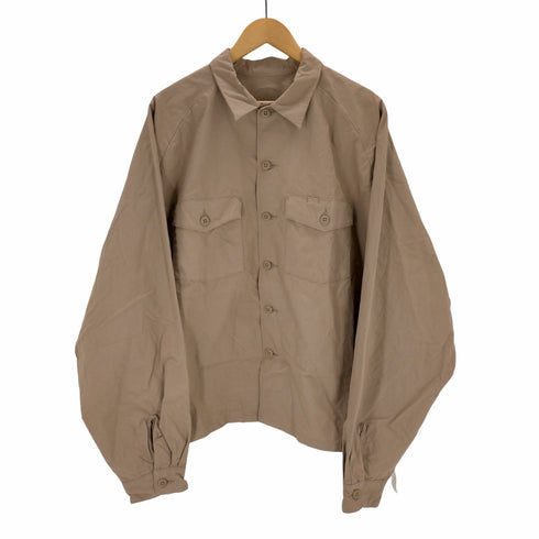 シラージ Sillage 23SS Safari shirts fatigue shirt organic ripstop メンズ FREE