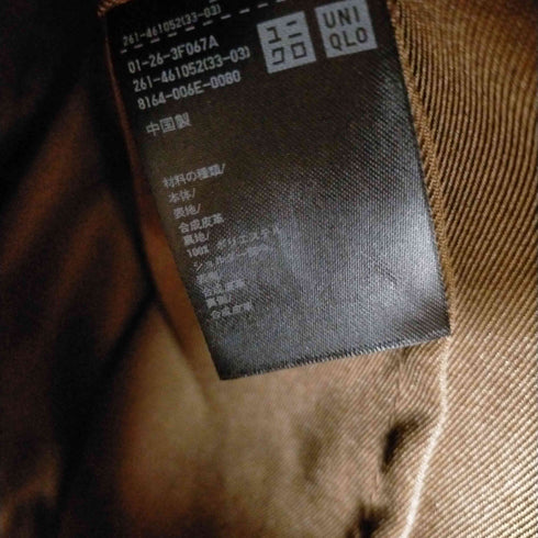 ユニクロ UNIQLO レザータッチワンハンドルバッグ レディース