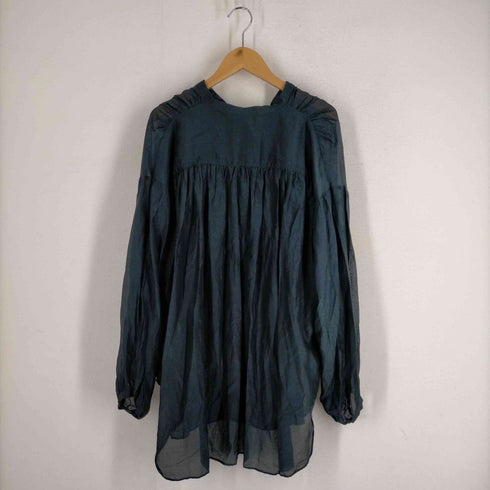 バビロン BABYLONE 23SS コットンシルクチュニックブラウス レディース FREE