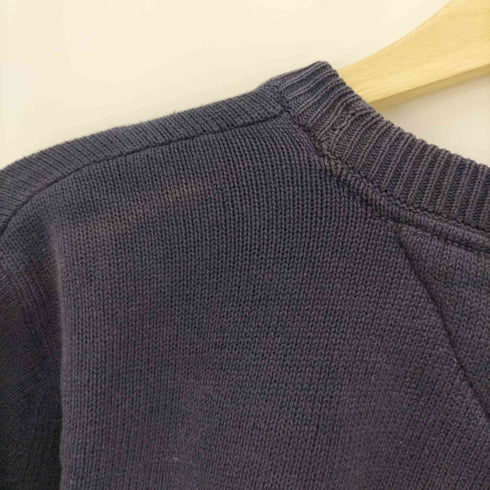 トミーヒルフィガー TOMMY HILFIGER 00S ロゴ刺繍 コットン ニット メンズ import:S