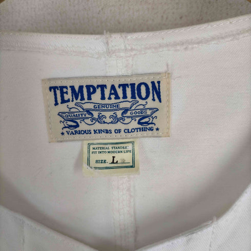 テンプテーション Temptation ノーカラーコート メンズ JPN:L