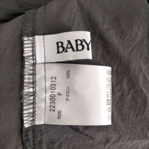 バビロン BABYLONE 22SS ECOナイロン C/N ブラウス レディース FREE