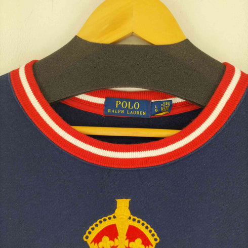 ポロラルフローレン POLO RALPH LAUREN CREST CREW NECK SWEAT クレスト クルーネックスウェット メンズ JPN:L