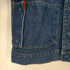 ギャップ Gap OLD GAP 紺タグ 4ポケット 比翼 タクティカル デニムジャケット Y2K メンズ import:L