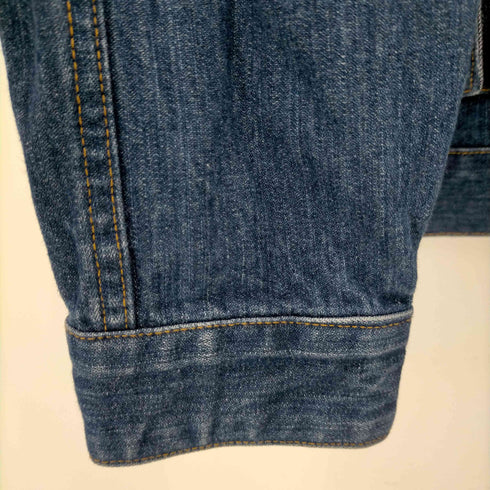 ギャップ Gap OLD GAP 紺タグ 4ポケット 比翼 タクティカル デニムジャケット Y2K メンズ import:L