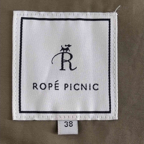 ロペピクニック Rope Picnic 比翼ボタン サイドジップ フードオーバーブルゾン レディース JPN:38