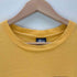 ステューシー Stussy OLD 紺タグ USA製 ショーンロゴ SSLINK モザイク加工 プリントクルーネックTシャツ メンズ import:L