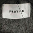 フレイアイディー FRAY I.D ウールブレンドノーカラーコート レディース FREE