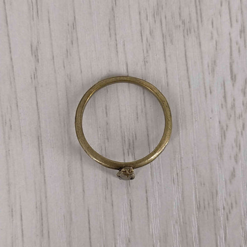 ミナペルホネン mina perhonen sebastian antique gold キャットデザインリング レディース 13