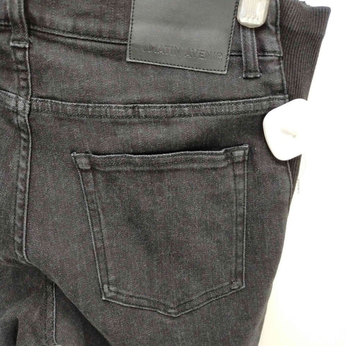 マタンアヴニール MATIN AVENIR イージーブラックデニムパンツ メンズ XL