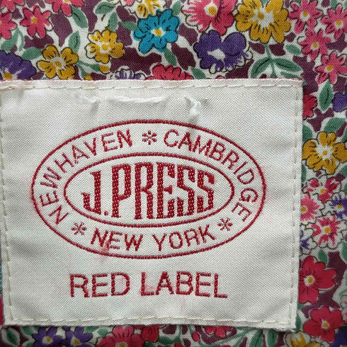 ジェイプレスレッドレーベル J.PRESS RED LABEL パイピング コーデュロイ キルティングコート レディース 11