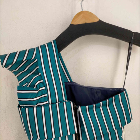 セルフポートレイト self-portrait Stripe Asymmetric Top レディース US 2