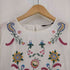 ザラ ZARA フラワーエンブロイダリー ワンピース レディース import:M