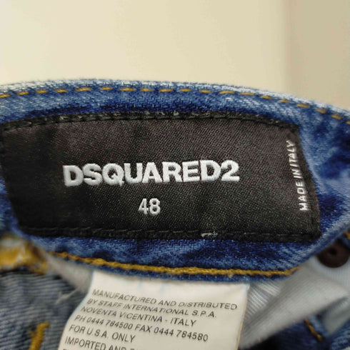 ディースクエアード DSQUARED2 PATCH WASH / CLASSIC KENNY TWIST JEAN メンズ 48