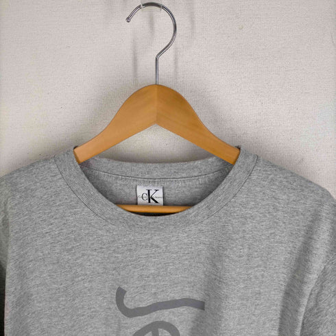 カルバンクライン CALVIN KLEIN USA製 ロゴプリントTシャツ メンズ S/M