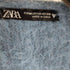 ザラ ZARA クロップドシャギーカーディガン レディース FREE