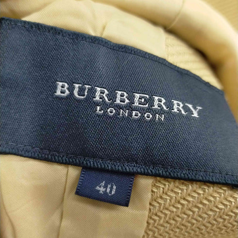 バーバリーロンドン BURBERRY LONDON クロップド丈 テーラードジャケット レディース EUR:40
