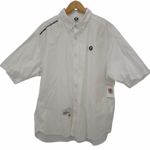 アベイシングエイプ A BATHING APE NOW SHORT SLEEVE SHIRTS ボタンダウンシャツ メンズ import:XL