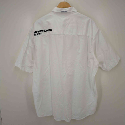 アベイシングエイプ A BATHING APE NOW SHORT SLEEVE SHIRTS ボタンダウンシャツ メンズ import:XL
