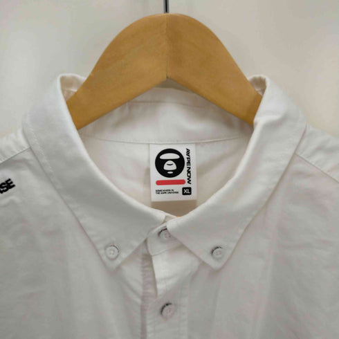 アベイシングエイプ A BATHING APE NOW SHORT SLEEVE SHIRTS ボタンダウンシャツ メンズ import:XL