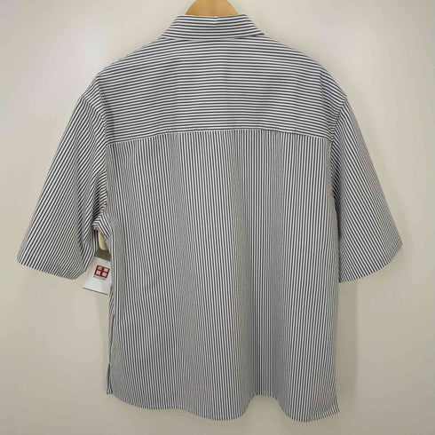 ザラ ZARA シアサッカー半袖シャツ メンズ XL