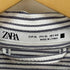 ザラ ZARA シアサッカー半袖シャツ メンズ XL