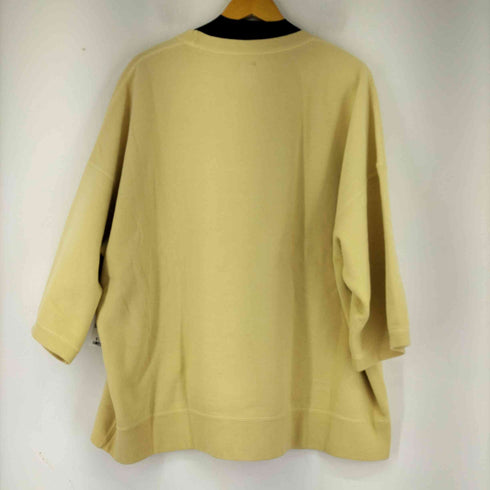 ビズビム VISVIM 22AW AMPLUS SB SWEAT S/S DMGD - YELLOW メンズ JPN:5