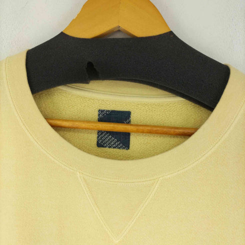 ビズビム VISVIM 22AW AMPLUS SB SWEAT S/S DMGD - YELLOW メンズ JPN:5