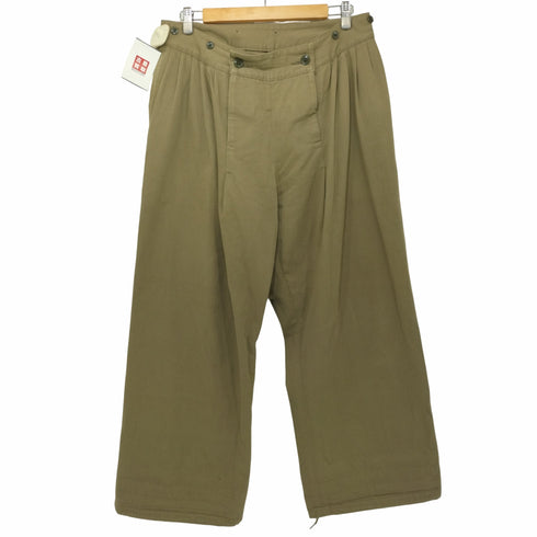 ナイジェルケーボン NIGEL CABOURN 2022AW SAMPLE / VOLENDAM PANT COTTON DRILL フォーレンダムパンツコットンドリル メンズ US:34-35