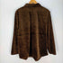 SOLUTIONS USA製 L/S ベロアレオパードシャツ レディース JPN:L