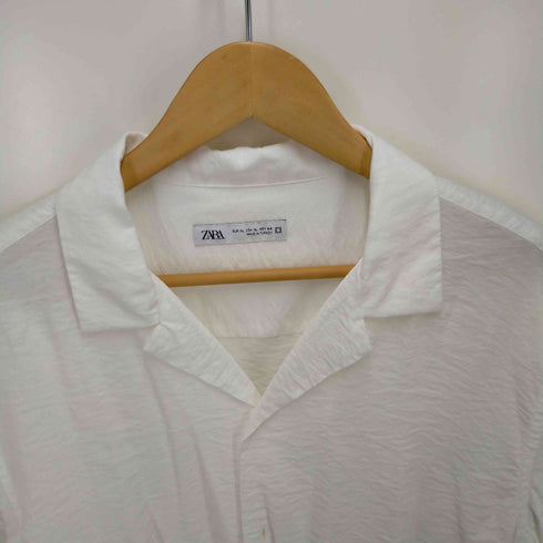 ザラ ZARA オープンカラーオーバーサイズシャツ メンズ XL