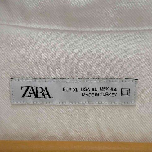 ザラ ZARA オープンカラーオーバーサイズシャツ メンズ XL
