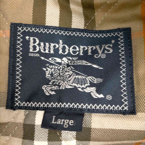 バーバリーズ BURBERRYS ノバチェックライナー付きブルゾン 玉虫色 メンズ JPN:L
