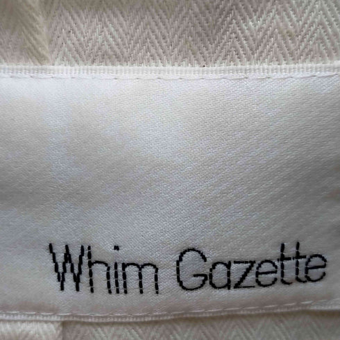 ウィムガゼット Whim Gazette ジップアップ ラムレザージャケット レディース FREE