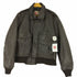 シアーズ Sears 70s The Leather Shop MADE IN USA G1 レザーフライトジャケット EMAR ZIPPER メンズ US:42