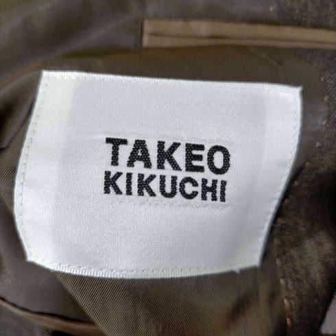 タケオキクチ TAKEO KIKUCHI Super 100's EXTRA FINE-WOOL セットアップスーツ メンズ ジャケット・パンツ 3