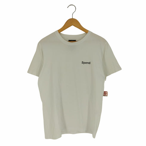 スペンド SPEND イタリア製 プリント クルーネックTシャツ メンズ import:M