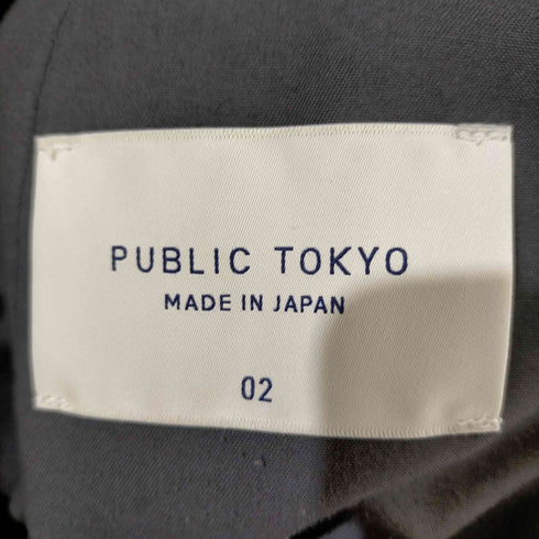 パブリックトウキョウ PUBLIC TOKYO 2タックトロワイドスラックスパンツ メンズ JPN:2