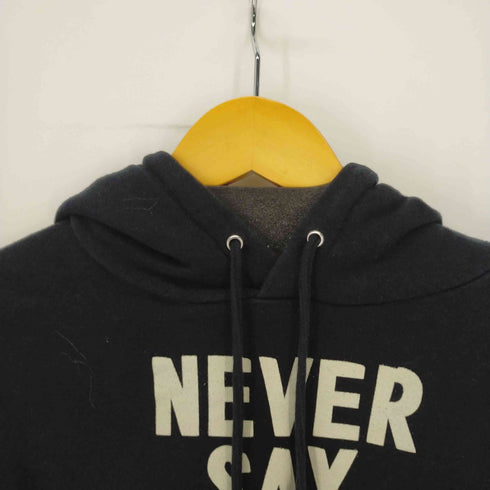 ミルク ボーイ MILK BOY NEVER SAY NEVER プルオーバーパーカー 熊 ベアー メンズ import:M