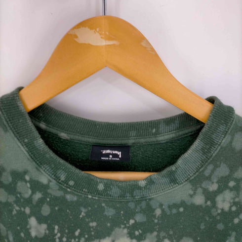 ステューシー Stussy 両面ストックロゴプリント タイダイ染め スウェット レディース import:S