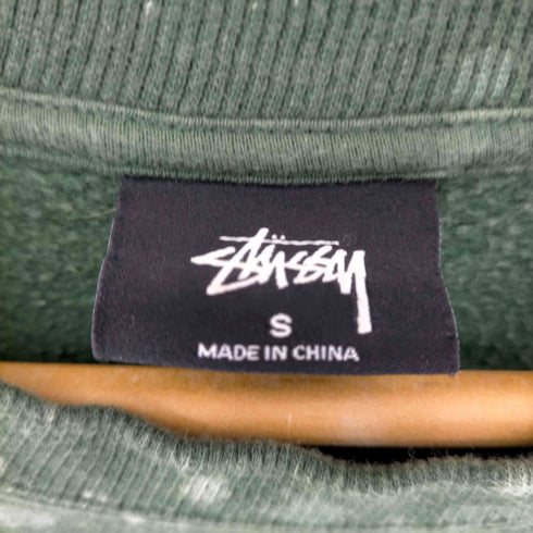 ステューシー Stussy 両面ストックロゴプリント タイダイ染め スウェット レディース import:S