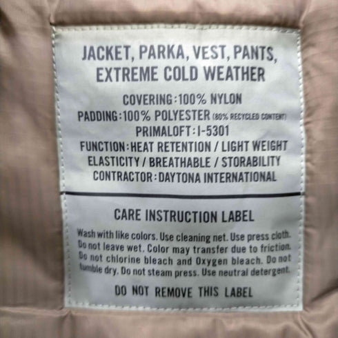 フリークスストア FREAKS STORE 21AW PRIMALOFT VEST メンズ import:S