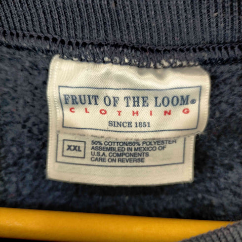 フルーツオブザルーム FRUIT OF THE LOOM コットンラグランスウェット メンズ import:XXL