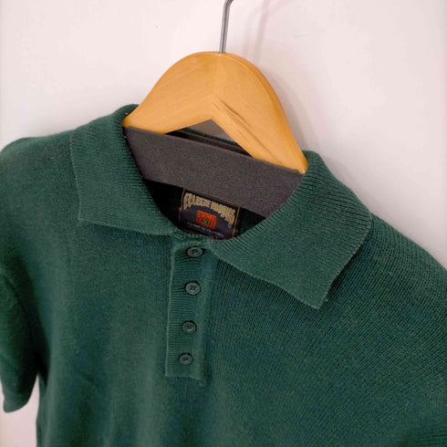 エフビーカウンティ FB COUNTY 90S コットン混 アクリル ニットポロシャツ メンズ import:M