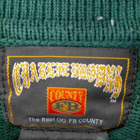 エフビーカウンティ FB COUNTY 90S コットン混 アクリル ニットポロシャツ メンズ import:M
