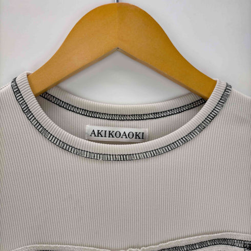 アキコアオキ AKIKOAOKI ブラトップTEE レディース FREE